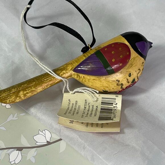 VTG Tracy Porter hand painted bird ornament - Picture 1 of 7